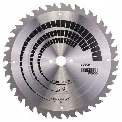 BOSCH 1 CONSTRUCT WOOD POUR SCIES CIRCULAIRES DE TABLE (POUR BOIS SANS CLOUS)