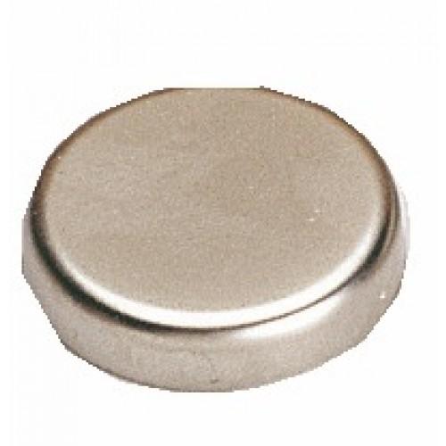 CACHE POUR CHARNIÈRE INTERMAT 9904 - ROND - NICKELÉ MAT HETTICH