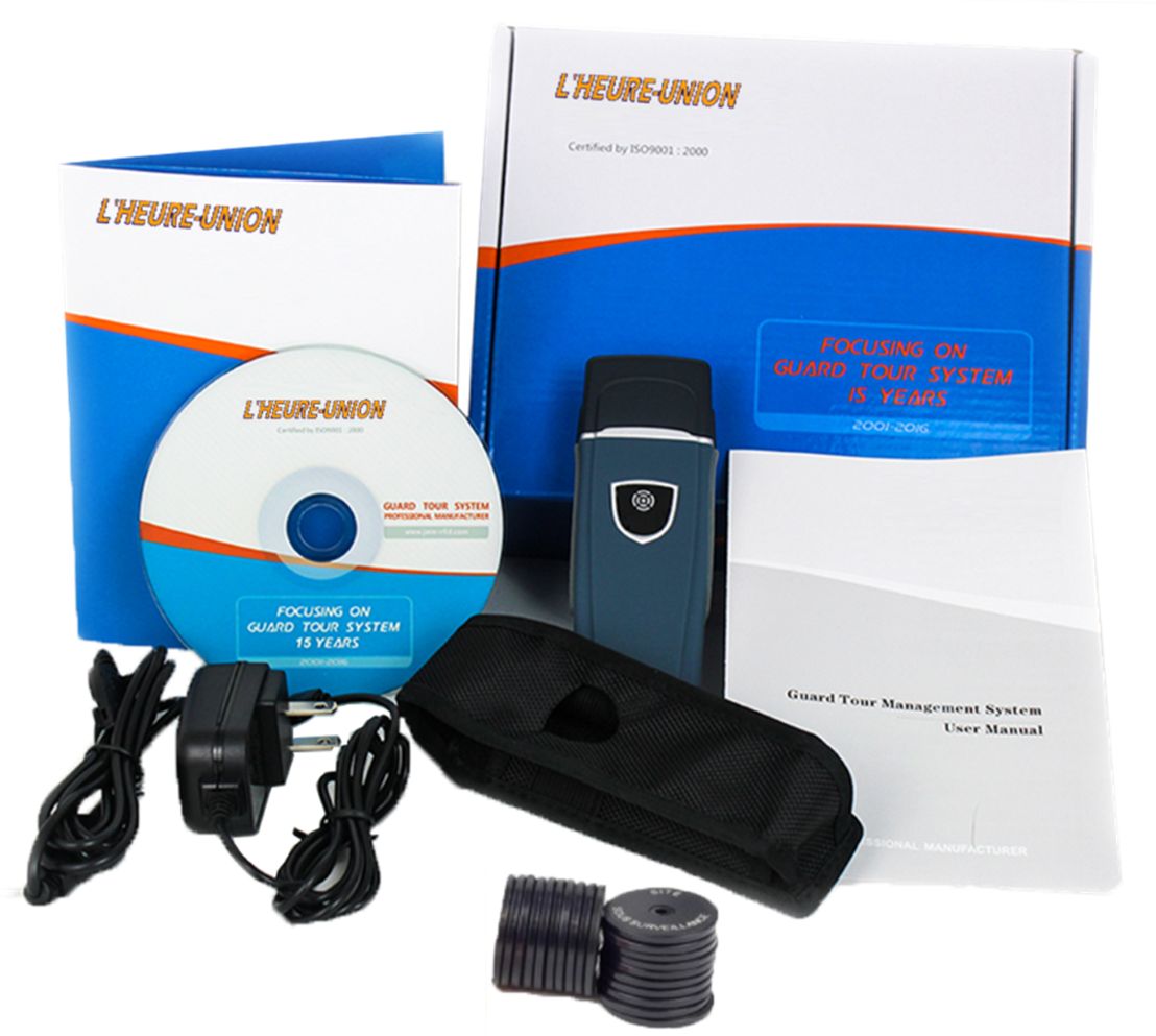 Contrôleur de rondes CDR-V4S - RFID sans contact, étanche IP67, avec logiciel de gestion et accessoires_0