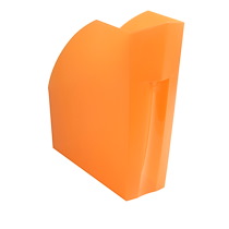 PORTE-REVUES THE MAGAZINE LINICOLOR - ORANGE - LOT DE 3