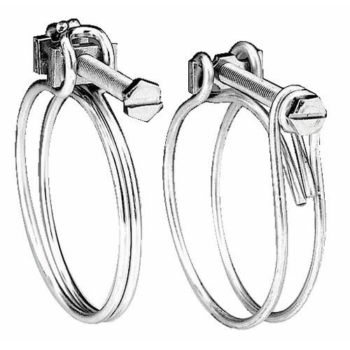 COLLIERS DE SERRAGE ACIER W1 17 À 20 MM - DOUBLE FIL - 3 PIÈCES SERFLEX