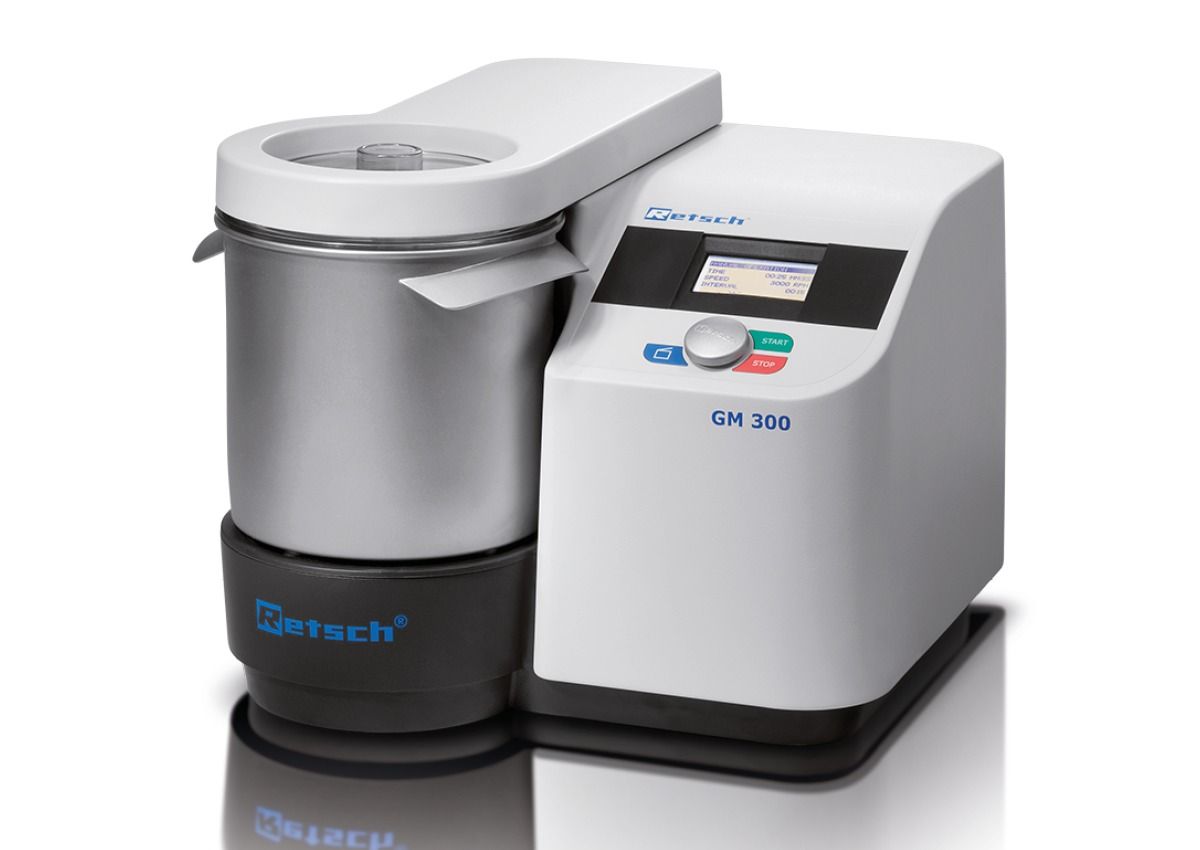 GM 300 - Broyeurs et concasseurs alimentaires Retsch GmbH - Finesse finale < 300 µm - Puissant moteur 3 kW_0