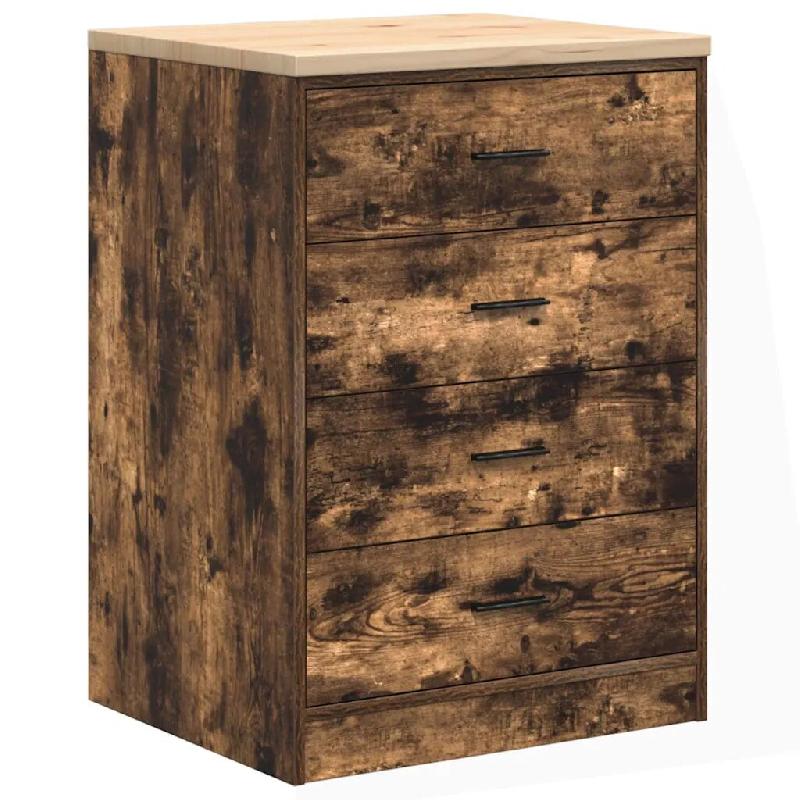 Helloshop26 - Armoire de rangement moderne fonctionnelle garage atelier 60 x 51 x 85 cm en bois pin 02_0051397 - Bois massif 3000236893091_0