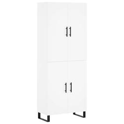 Helloshop26 - Buffet bahut commode armoire meuble de rangement organisateur cuisine salle de séjour salon haut 69,5 x 34 x 180 cm 02_0032544 - 300021_0