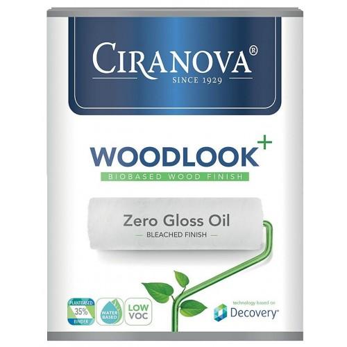 HUILE D'IMPRÉGNATION INCOLORE EN PHASE AQUEUSE WOODLOOK PLUS 30% BIO - 1L CIRANOVA