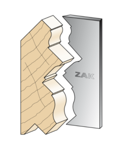 JEU DE 2 FERS ZAK534355 HAUTEUR 100MM
