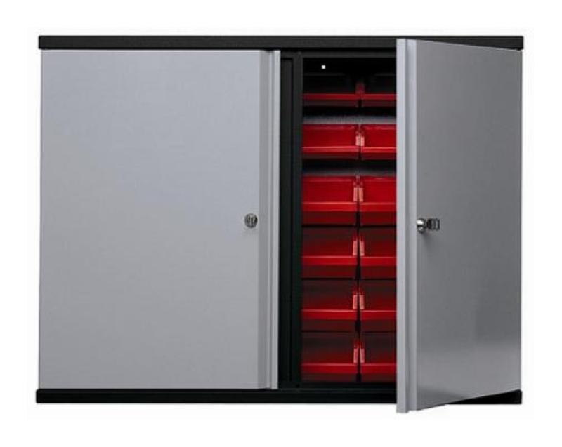 Kupper Armoire Murale Long 80 Cm 2 Portes Et 36 Boites De