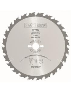 LAME CIRCULAIRE CMT POUR COUPES EN LONGUEUR POUR PORTATIVES  - DIAMÈTRE 315MM - ALÉSAGE 30MM - 28 DENTS ALTERNÉES - EP 3,2/2,2 - CMT ORANGE TOOLS