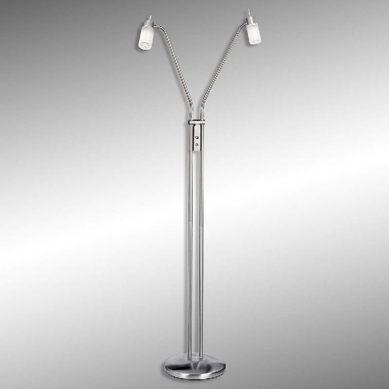 JUST LIGHT. LAMPADAIRE LED MAX À DEUX LAMPES