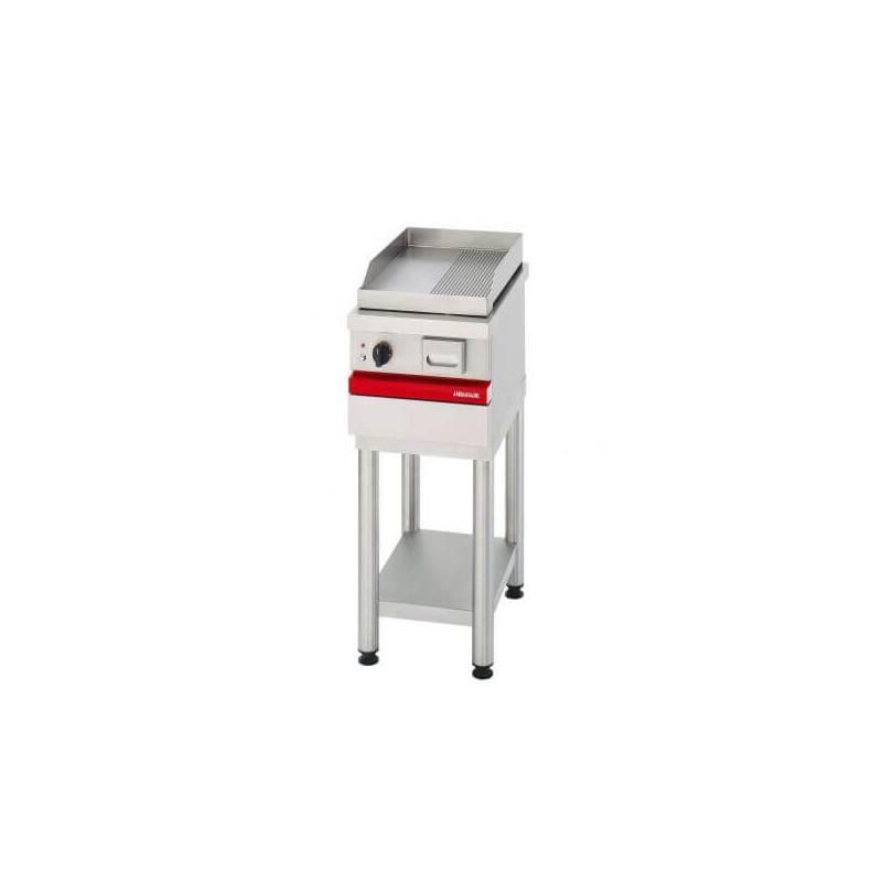 Module gril chrome lisse 1/2 nervuré gaz - ambassade_0