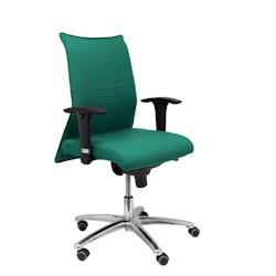 Piqueras y Crespo Fauteuil visiteur Albacete confiant et tissu BALI couleur verte. - vert multi-matériau 207SBALI456_0