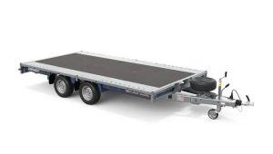 Plateau nu connect Brian James - 400x215 cm - 3500 kg PTC - 2 essieux - Roues 12''_0