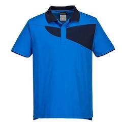 Portwest - Polo de travail manches courtes PW2 Noir / Gris Taille XL - XL 5036108357611_0
