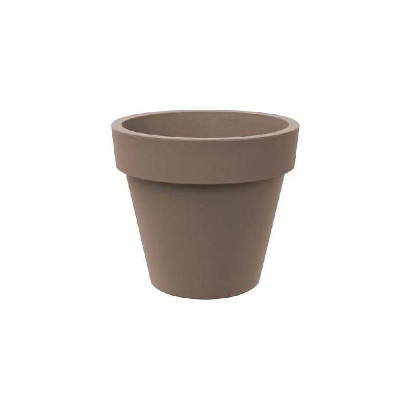 Pot de fleurs rond xxl standard one 396l - CAPPUCCINO - marron 8051560021006_0