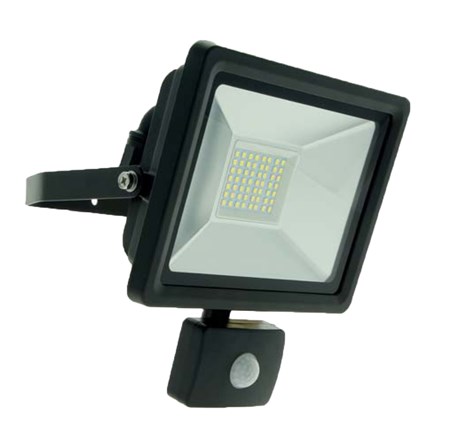 PROJECTEUR À LED + PIR EASY CONNECT ELTRA 30 W