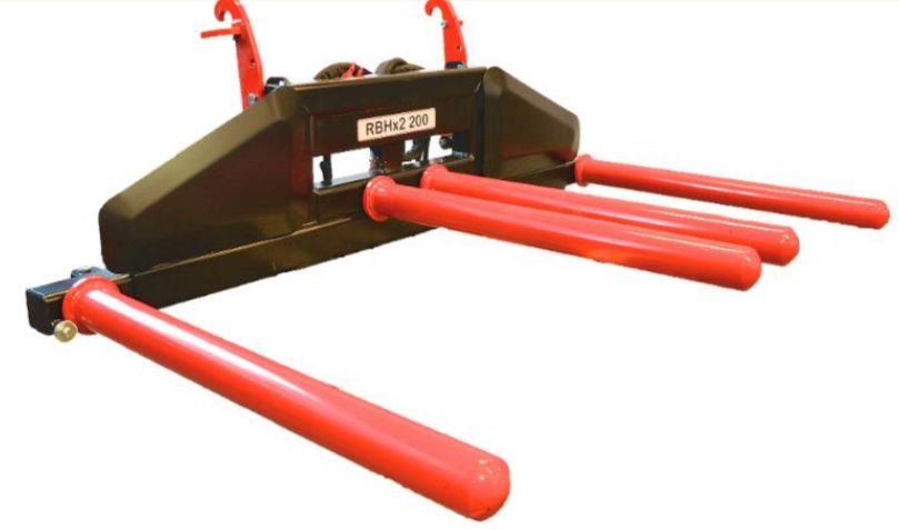 RBH x 2200 - Fourche à balles rondes Igland - 330 kg - Distance télescopique 230 à 350 cm_0