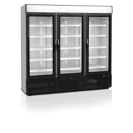 Réfrigérateur vitré 3 portes 1784 litres cadre de porte aluminium noir - NC7500G_0