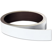 RUBAN MAGNÉTIQUE, (L)10.000 X (P)8 X (H)30 MM, BLANC