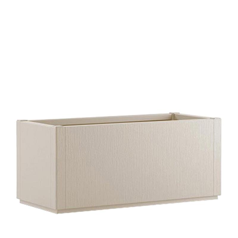 Stefanplast Jardinière Rectangulaire Ethica Cm.80 Plâtre - matière synthétique 8003507685000_0