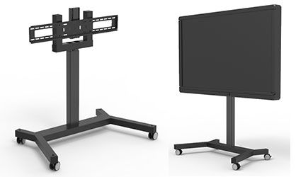 Support mobile motorisé XL-F - compatible universel pour écran interactif - 60 kg max - garantie 5 ans_0