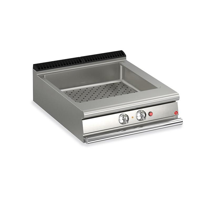Top électrique bain-marie - 70QBME800 - 2 bacs GN 1/1 - 5.4 kW - Alimentation Tri 400 V_0