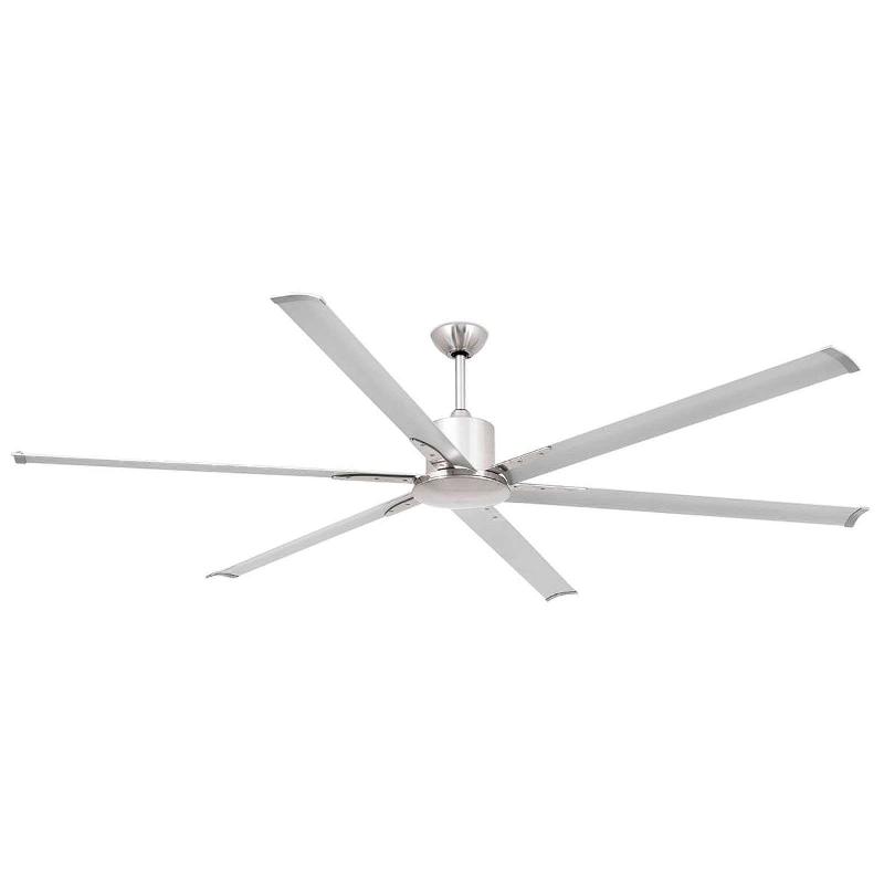 FARO BARCELONA VENTILATEUR DE PLAFOND ANDROS NICKEL MAT ALUMINIUM