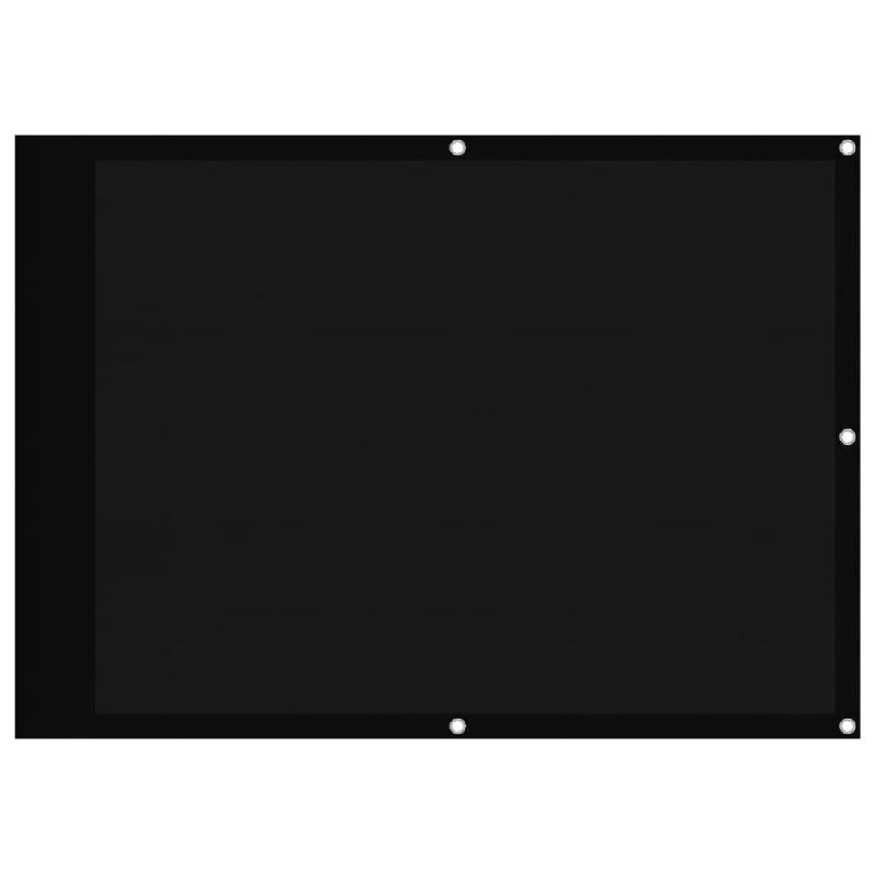 VidaXL Écran de balcon noir 75x800 cm 100% polyester oxford Modèle Soleil Infinity - 4000362_0