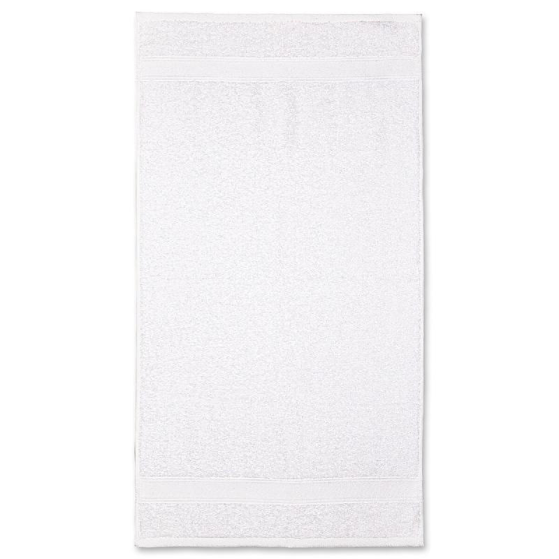 WellHome - Serviette de Douche 100% Coton couleur Blanc - blanc WH0600_0