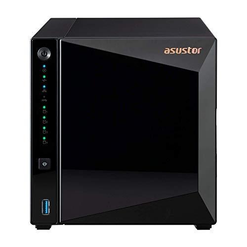 ASUSTOR AS3304T - Serveur de stockage NAS Tower Ethernet/LAN noir - Realtek RTD1296 - 72 To max, RAID, DDR4 2 Go_0