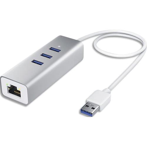 Apm hub usb-c 3.0 4 ports : 3xusb-a, 1xrj45 gigabit_0