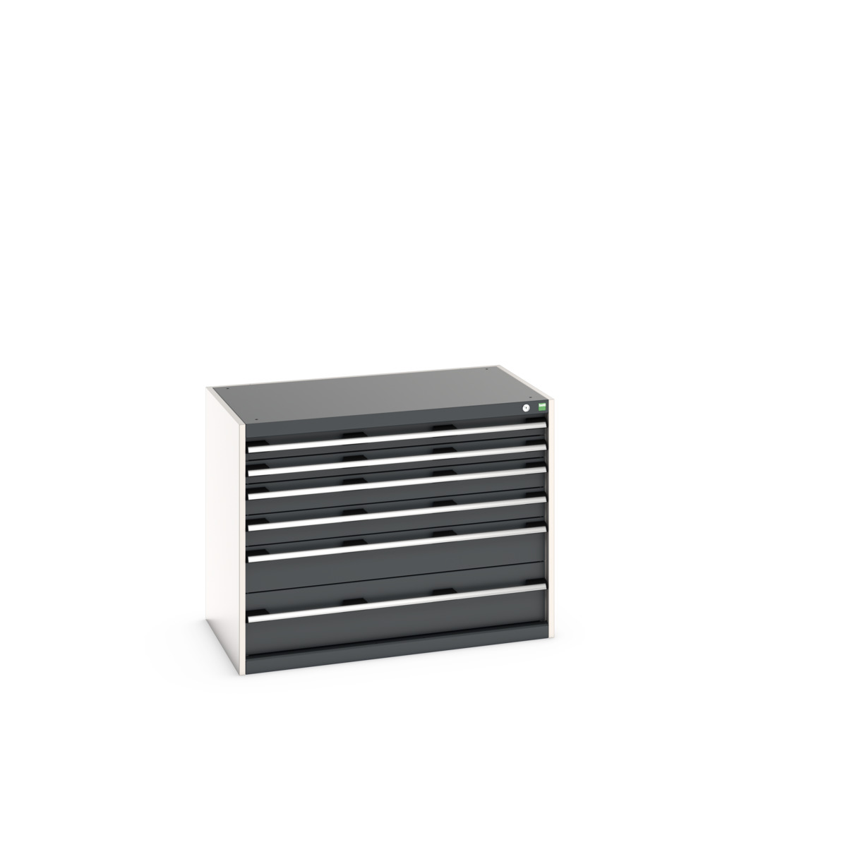 Armoire à tiroirs Cubio SL-1068-6.4 - 6 tiroirs pour charge lourde (200 kg) - 40021192_0