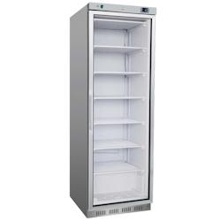 Armoire de congélation statique inoxydable porte en verre 350 litres - 600x725x1870 mm - 140 W 230/1V - 7556004F Eurast - inox 7556004F_0