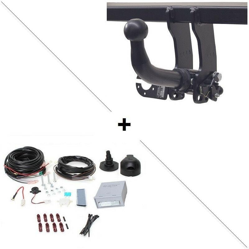 Faisceau électrique 7 Broches Rameder Pack attelage rotule Standard 2 Trous pour Nissan TERRANO II 129230-01226-2-FR 