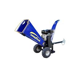 Broyeur végétaux thermique 15CV Branches Ø 12cm Démarrage électrique GOODYEAR - bleu 8434691109216_0
