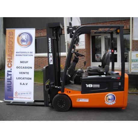 CHARIOT FRONTAL DOOSAN B18T-5 ELECTRIQUE_0