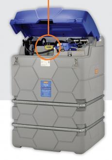 Cuve Adblue double paroi - 2500 litres - compteur avec accès sécurisé - 308396_0
