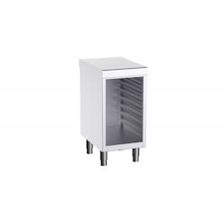 Distform Module avec Plan de Travail Central Gastronorm Profondeur 700mm Inox 500x700x700x850mm - 641094194390_0