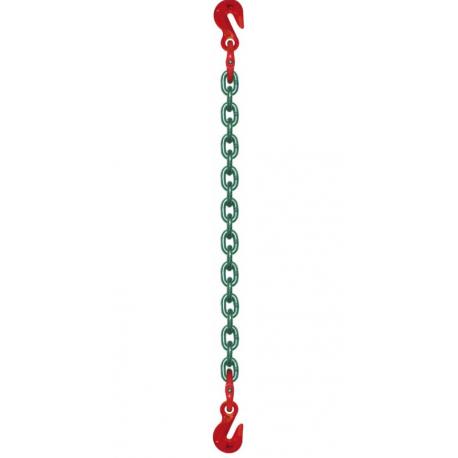 Elingue chaîne avec crochet raccourcisseur à chaque extrémité Référence 4292X_0