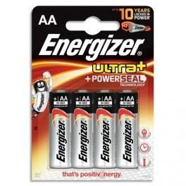 ENERGIZER BLISTER DE 4 PILES ALCALINES LR6 GAMME ULTRA+