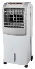 M confort e1200 - refroidisseur d'évaporation 130 W - 1300 m3/h - couverture 25 m² - réservoir 10 L - 4 vitesses_0