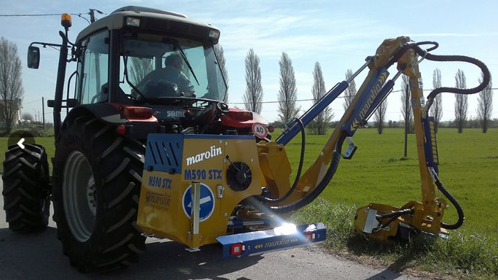 M500STX M590STX - Broyeur forestier Marolin - Débroussailleuse hydraulique semi-professionnelle 100 cm_0