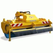 Meganet 4000 - Balayeuse aligneuse Rabaud - Longueur du balai : 4000 mm - Pour chargeuses jusqu'à 20 tonnes ou tracteurs dès 150 CH_0