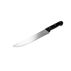 METRO Professional - Couteau de boucher 200 mm - lame inox molybdène-vanadium - manche riveté noir_0