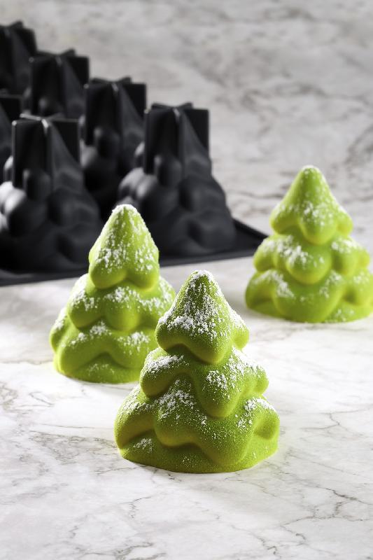 Moule en silicone Pavoflex 400x300 Pavoni - Arbre enneigé (Snow Tree)_0