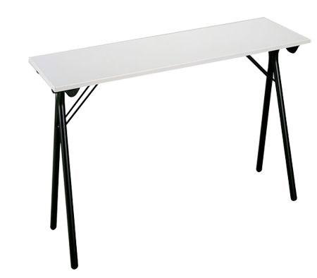 TABLE DE RÉUNION PLIANTE 120 X 40 CM (COLORIS AU CHOIX)