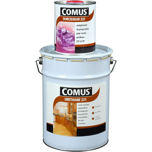 VERNIS POLYURÉTHANE BI-COMPOSANT URÉTHANE 231 MAT 1.2 LITRE