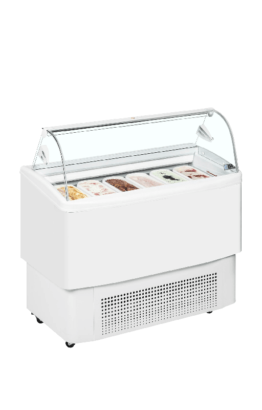 Vitrine ventilée pour glace en bac TEFCOLD FIJI 6_0