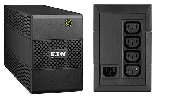 Eaton 5E500i - Onduleur interactif de ligne 500 VA, 300 W - 4 sorties CA - Format Rack/Tour - Couleur noire_0