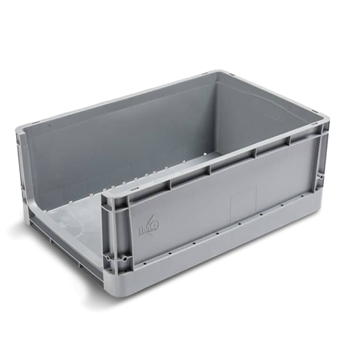 Bac Europe 600 x 400 - Double fond, ouverture frontale, qualité alimentaire, gerbable_0