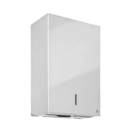 Bc958 - distributeur d'essuie-mains en papier Dolphin Solutions - inox 304 finition satin brossé_0